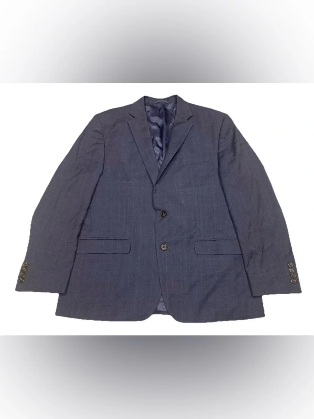 Lauren Ralph Lauren Men’s 44R pin striped Navy Men’s Two-Button Blazer